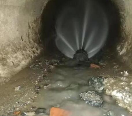 豆河镇市政管道清淤